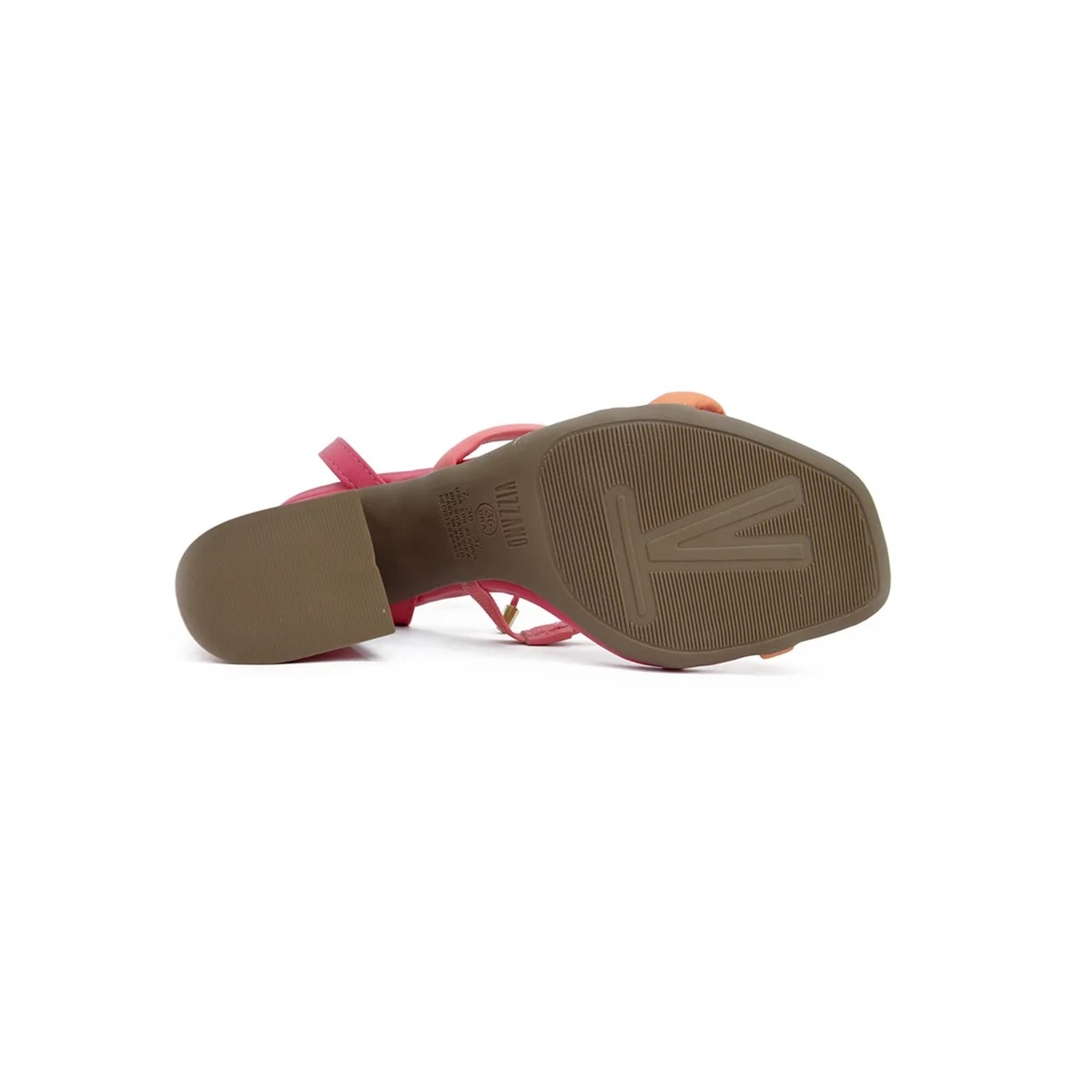 Sandália Vizzano Com Amarraçao 6403.205 Pink/Coral/Laranja