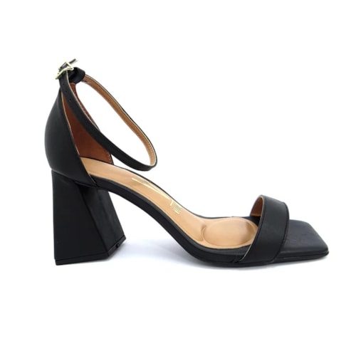 Detalhe - Sandália Vizzano Feminina 6464.102 Preto