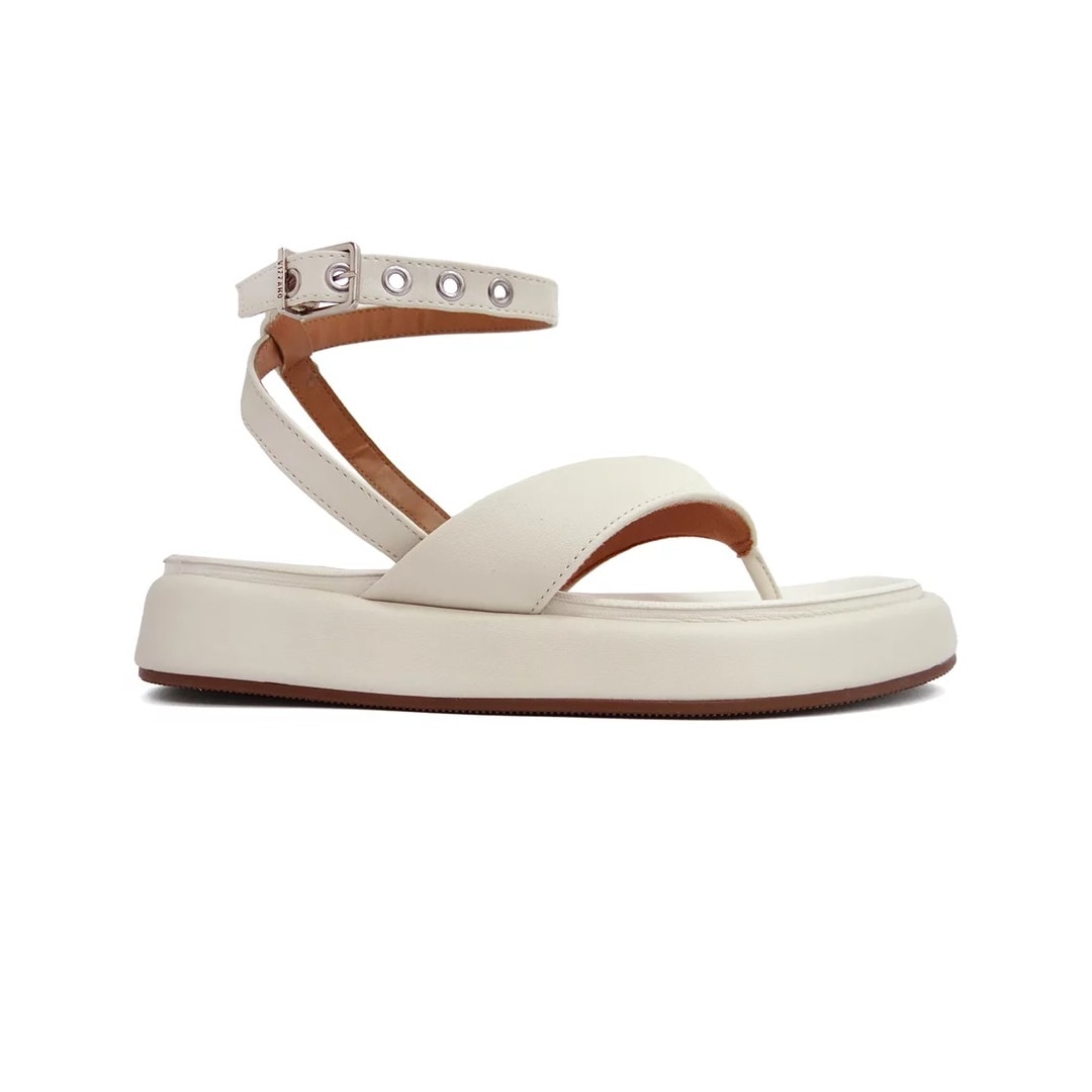 Sandália Vizzano Flat Casual 6506.103 Branco Off
