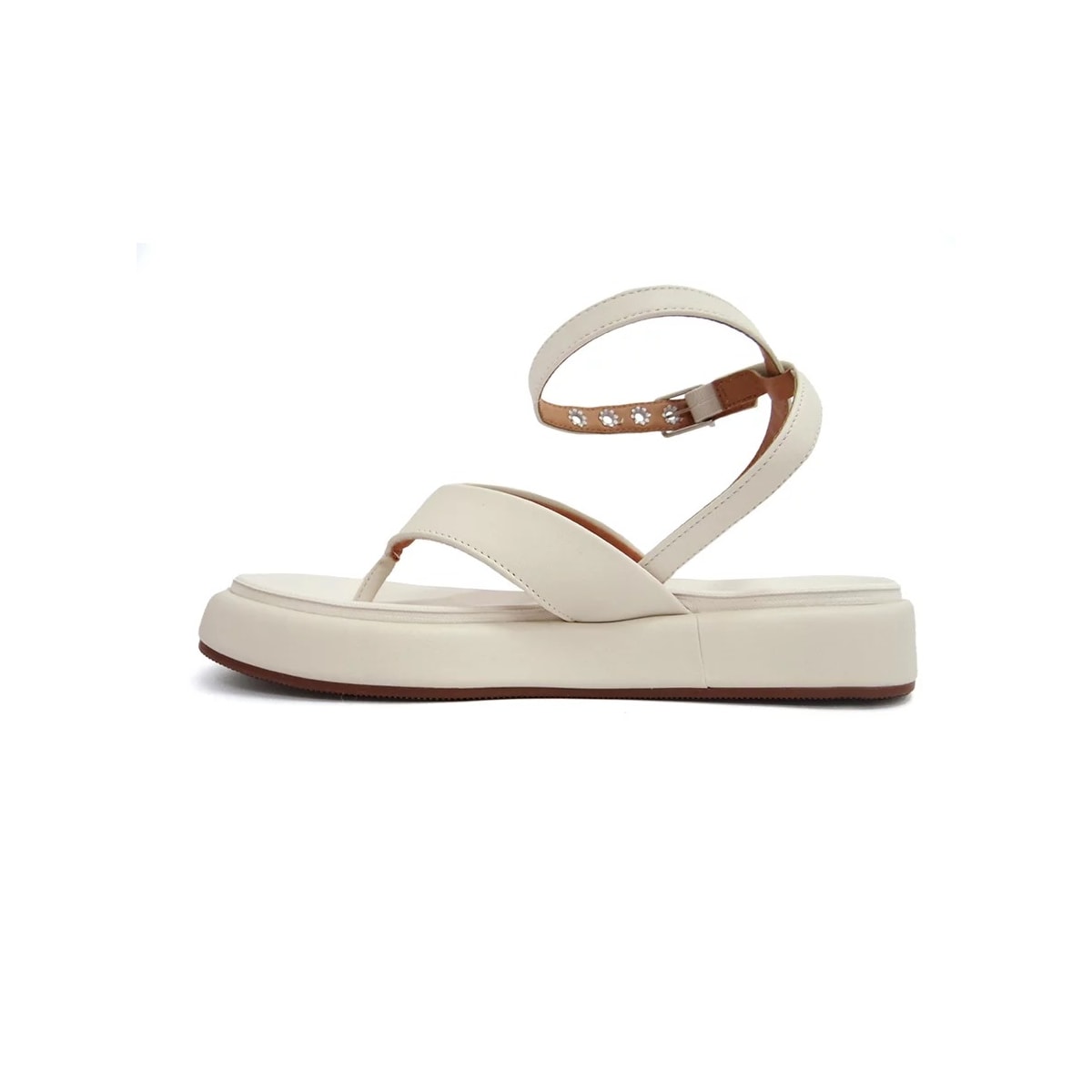 Sandália Vizzano Flat Casual 6506.103 Branco Off Sandália Vizzano Flat Casual 6506.103 Branco Off