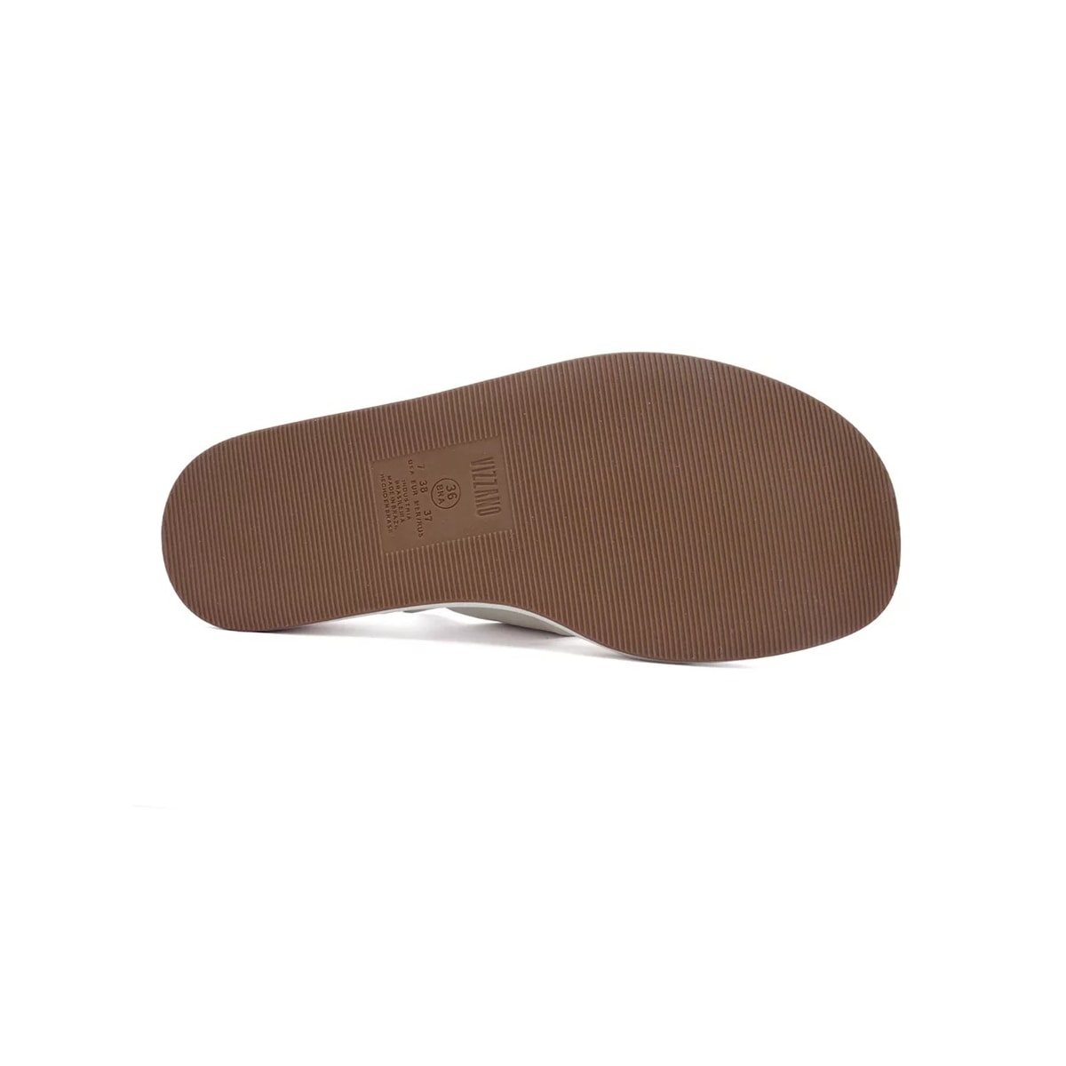 Sandália Vizzano Flat Casual 6506.103 Branco Off Sandália Vizzano Flat Casual 6506.103 Branco Off