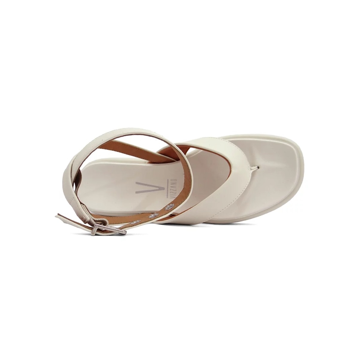 Sandália Vizzano Flat Casual 6506.103 Branco Off Sandália Vizzano Flat Casual 6506.103 Branco Off