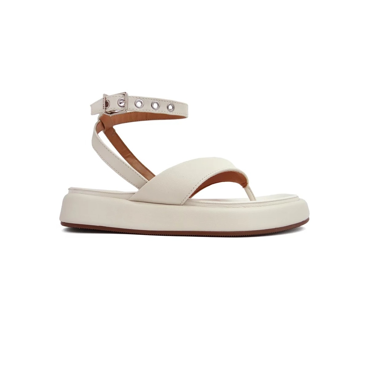Sandália Vizzano Flat Casual 6506.103 Branco Off Sandália Vizzano Flat Casual 6506.103 Branco Off