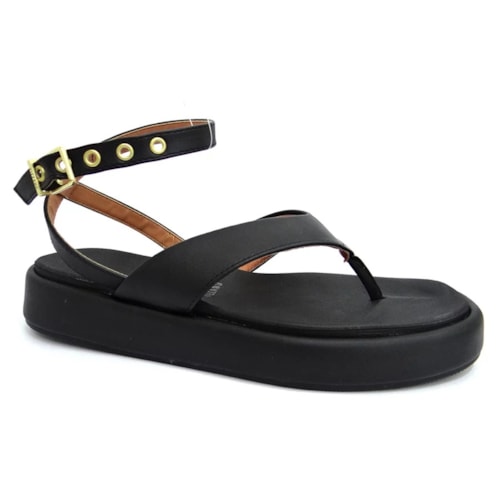 Sandalia Vizzano Flat Casual 6506.103 Preto