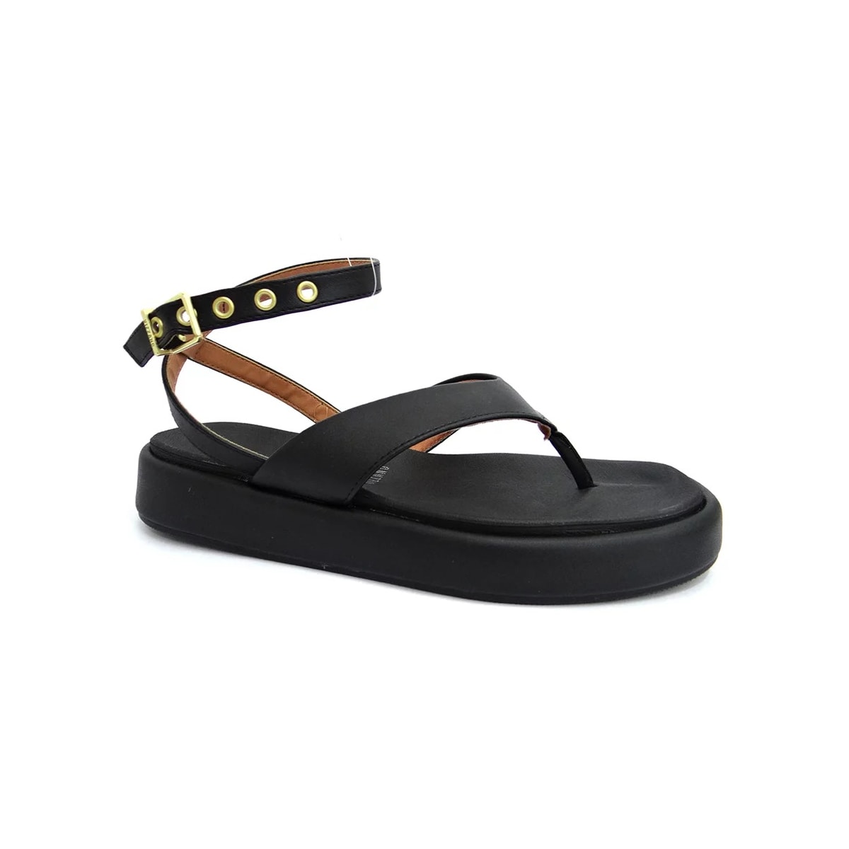 Sandália Vizzano Flat Casual 6506.103 Preto Sandália Vizzano Flat Casual 6506.103 Preto
