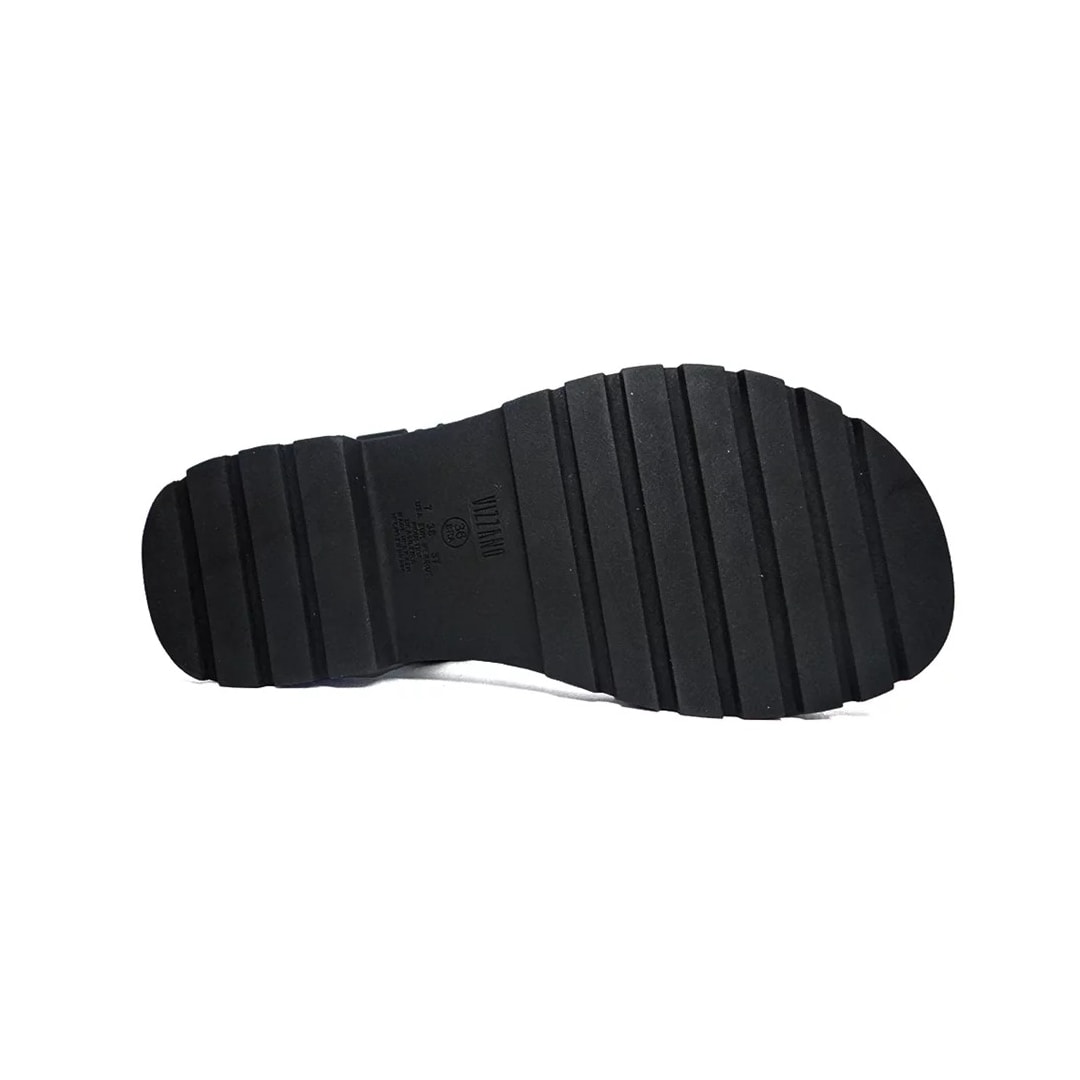 Sandália Vizzano Papete 6499.103 Preto/Preto Cristal Sandália Vizzano Papete 6499.103 Preto/Preto Cristal
