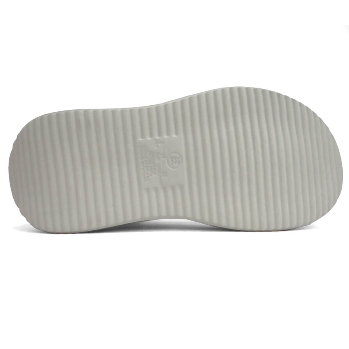 Sandália Vizzano Papete Flat Anabela 6519.103 Branco Off