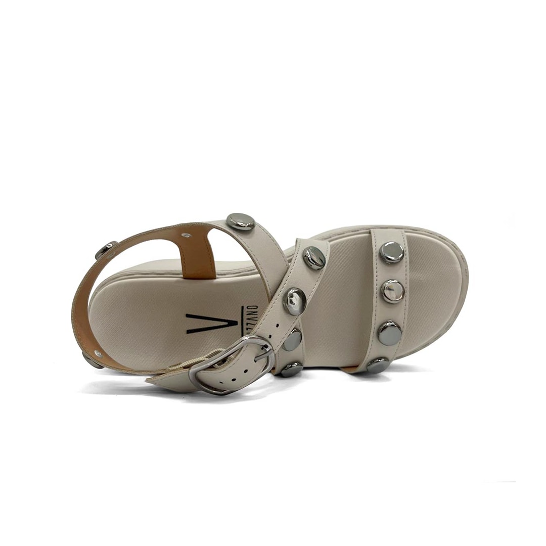 Sandália Vizzano Papete Flat Plataforma 6525.216 Cinza