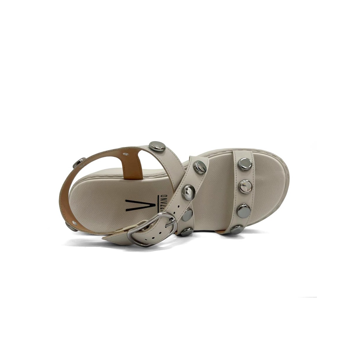Sandália Vizzano Papete Flat Plataforma 6525.216 Cinza Sandália Vizzano Papete Flat Plataforma 6525.216 Cinza