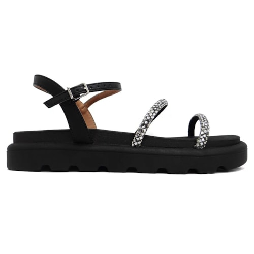 Sandalia Vizzano Papete Flatform 6459.123 Preto