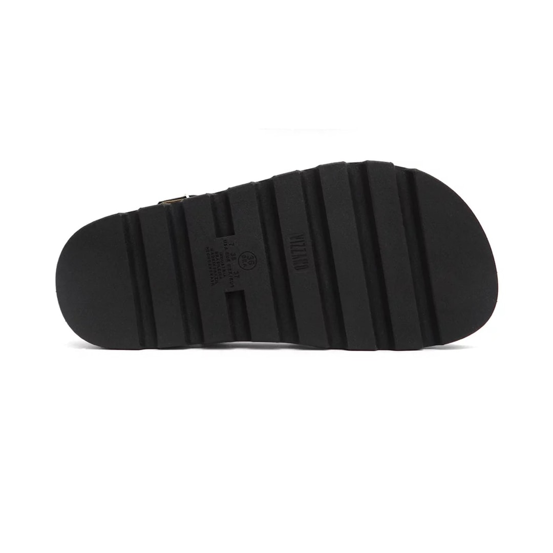 Sandália Vizzano Papete Flatform 6459.123 Preto Sandália Vizzano Papete Flatform 6459.123 Preto
