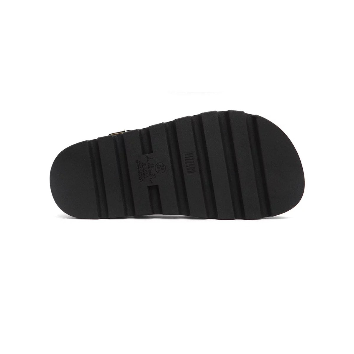 Sandália Vizzano Papete Flatform 6459.123 Preto Sandália Vizzano Papete Flatform 6459.123 Preto