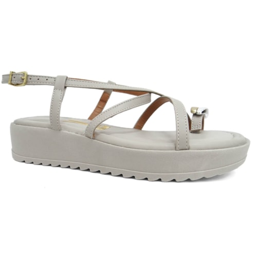 Sandalia Vizzano Papete Flatform 6492.321 Cinza