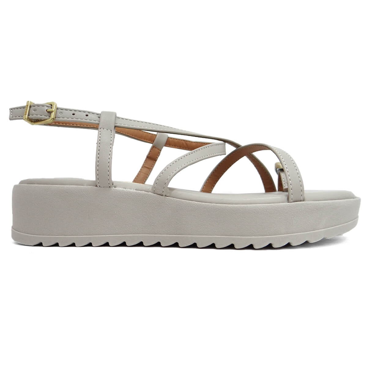 Sandália Vizzano Papete Flatform 6492.321 Cinza Sandália Vizzano Papete Flatform 6492.321 Cinza