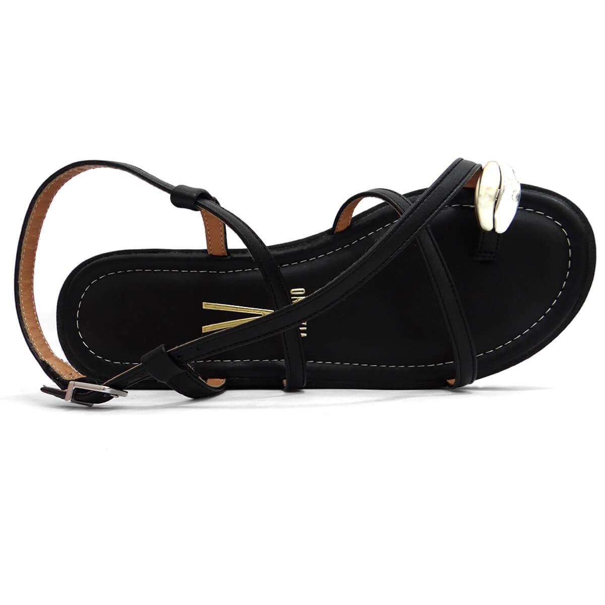 Sandália Vizzano Papete Flatform 6492.321 Preto Sandália Vizzano Papete Flatform 6492.321 Preto