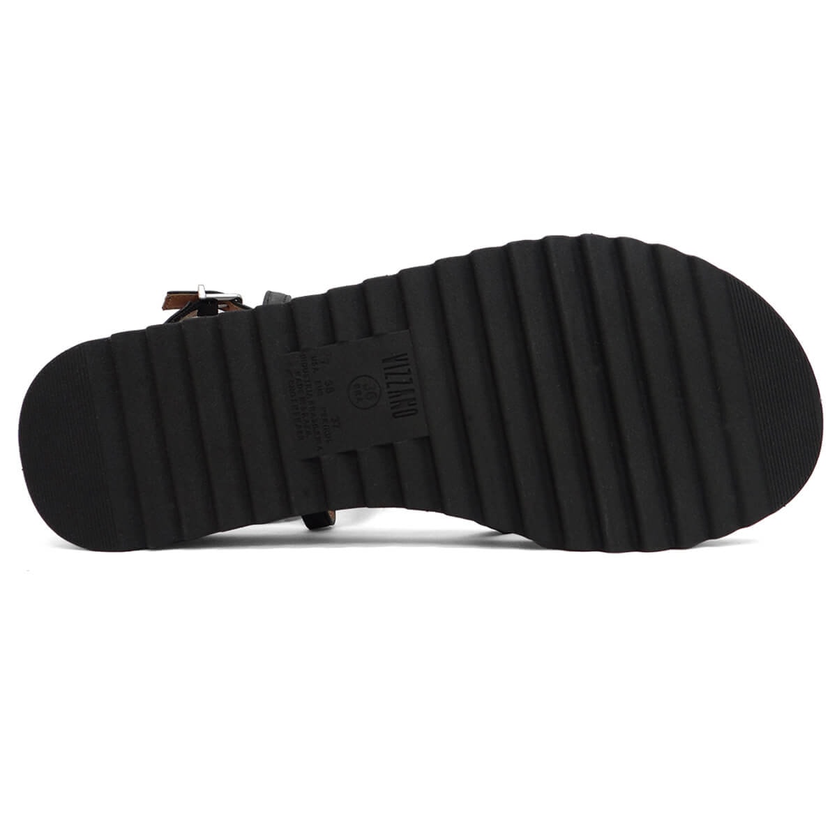 Sandália Vizzano Papete Flatform 6492.321 Preto Sandália Vizzano Papete Flatform 6492.321 Preto