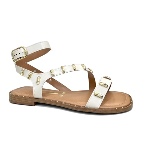 Sandália Vizzano Rasteira 6463.113 Branco
