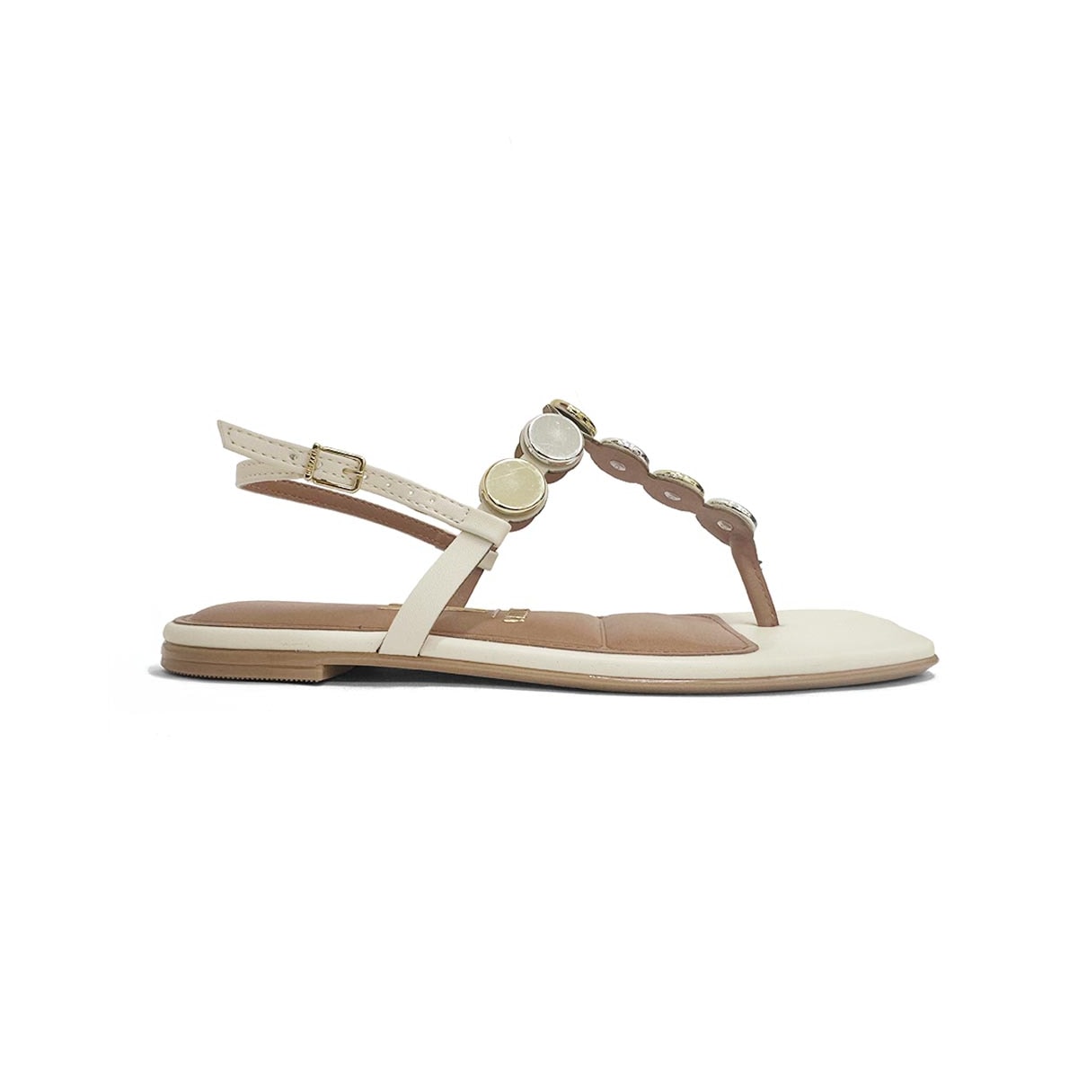 Sandália Vizzano Rasteira De Dedo 6513.210 Branco Off Sandália Vizzano Rasteira De Dedo 6513.210 Branco Off