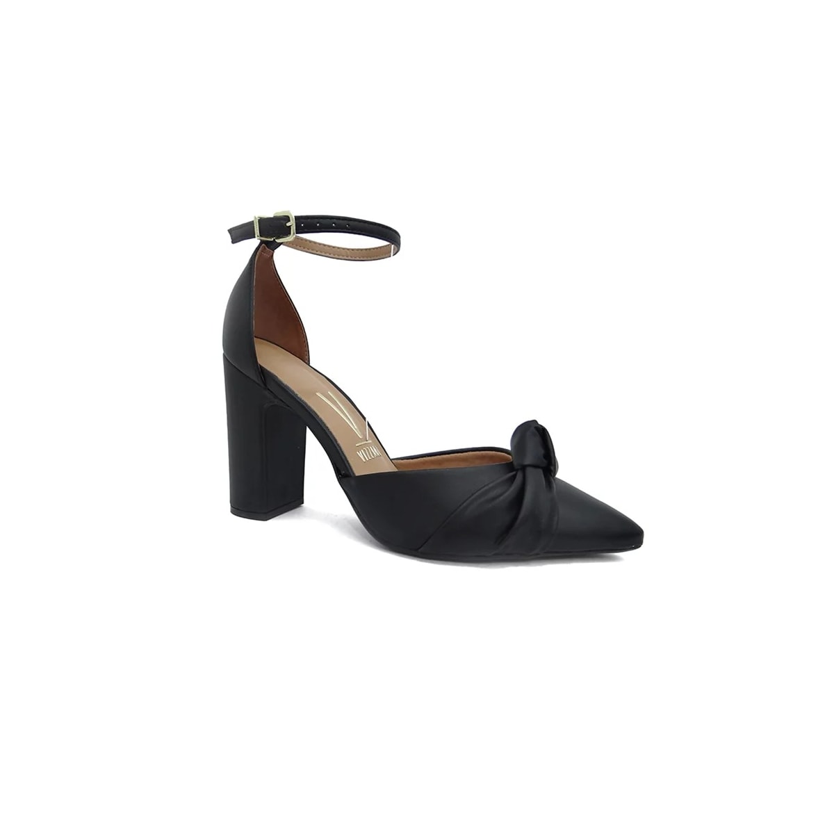 Sandália Vizzano Salto Bloco 1285.424 Preto Sandália Vizzano Salto Bloco 1285.424 Preto