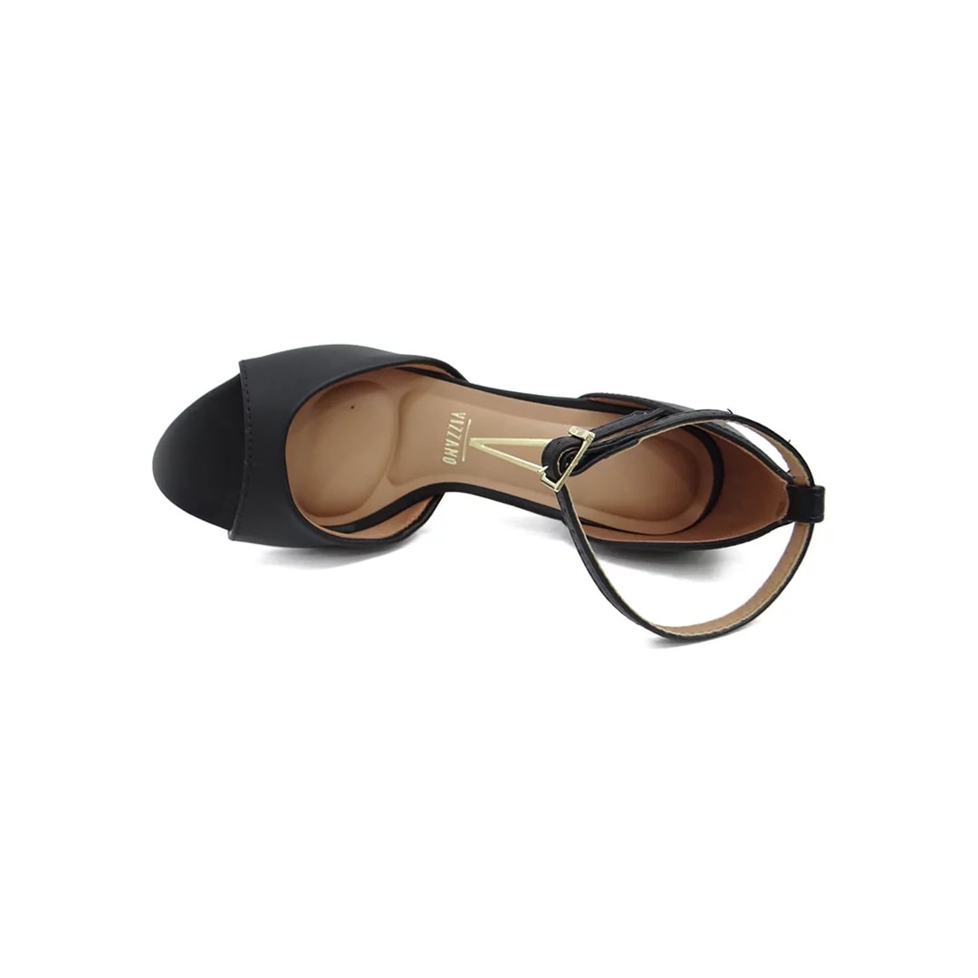 Sandália Vizzano Salto Bloco 6262.406 Preto Sandália Vizzano Salto Bloco 6262.406 Preto