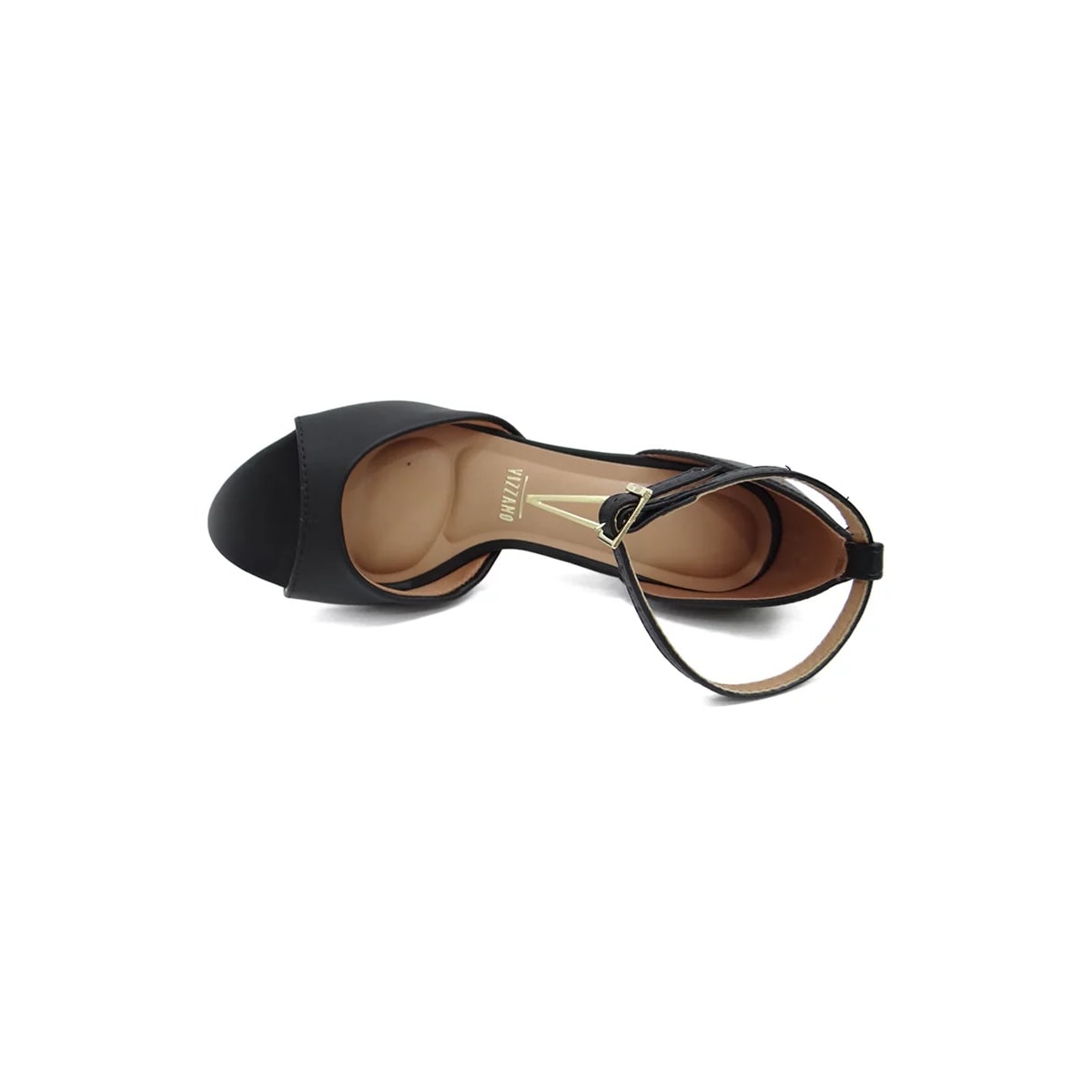 Sandália Vizzano Salto Bloco 6262.406 Preto Sandália Vizzano Salto Bloco 6262.406 Preto