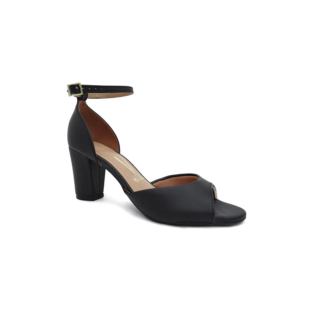 Sandália Vizzano Salto Bloco 6262.406 Preto Sandália Vizzano Salto Bloco 6262.406 Preto