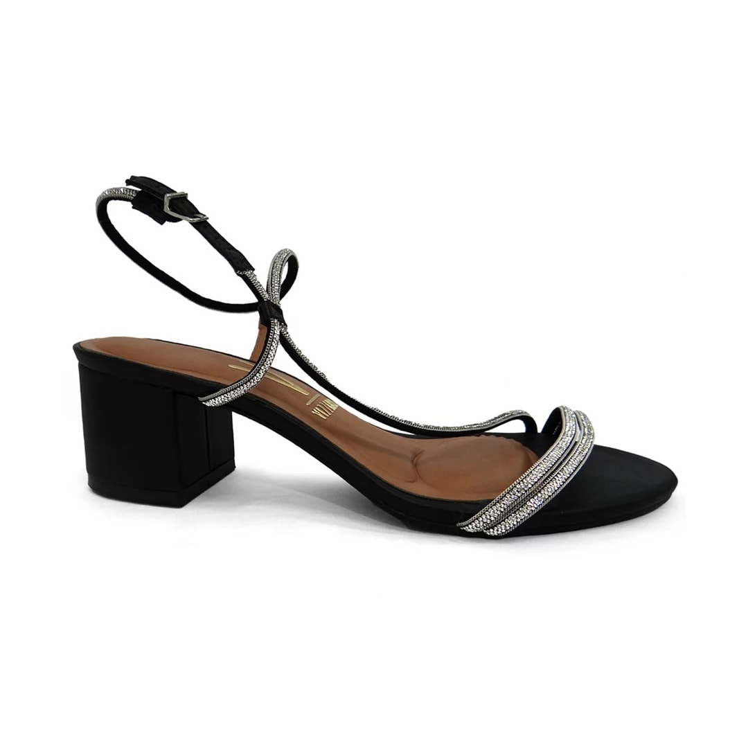 Sandália Vizzano Salto Bloco 6291.1175 Preto