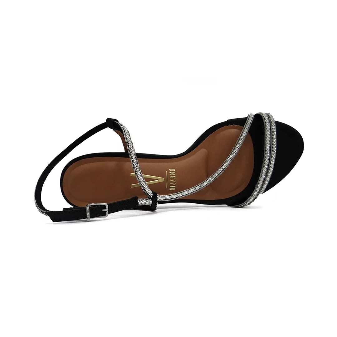 Sandália Vizzano Salto Bloco 6291.1175 Preto Sandália Vizzano Salto Bloco 6291.1175 Preto