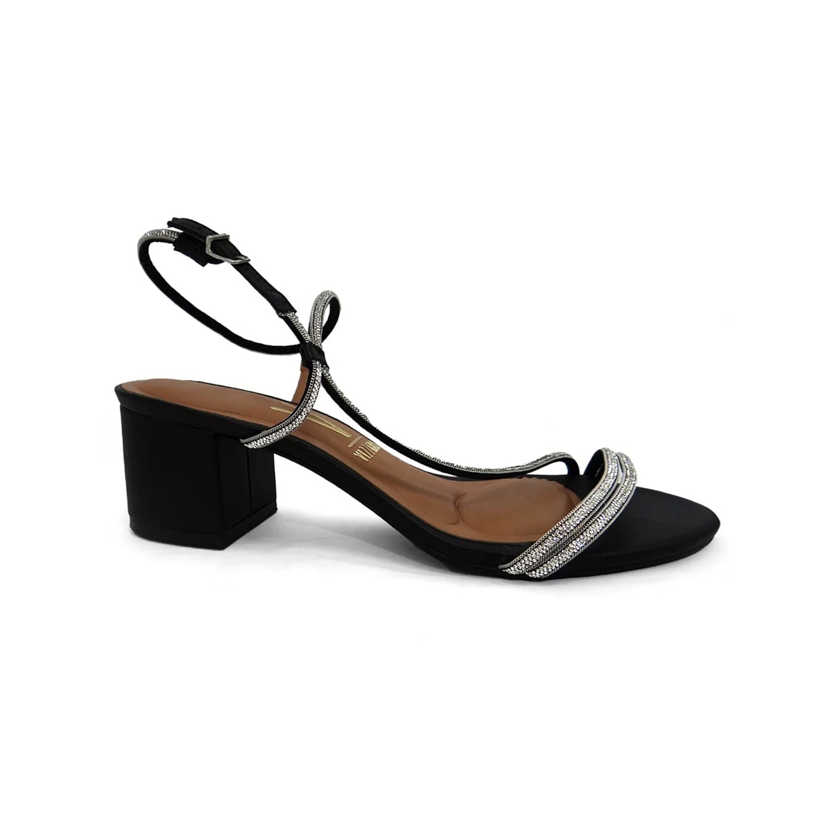 Sandália Vizzano Salto Bloco 6291.1175 Preto Sandália Vizzano Salto Bloco 6291.1175 Preto