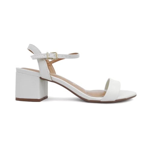 Sandalia Vizzano Salto Bloco 6291.900 Branco Off