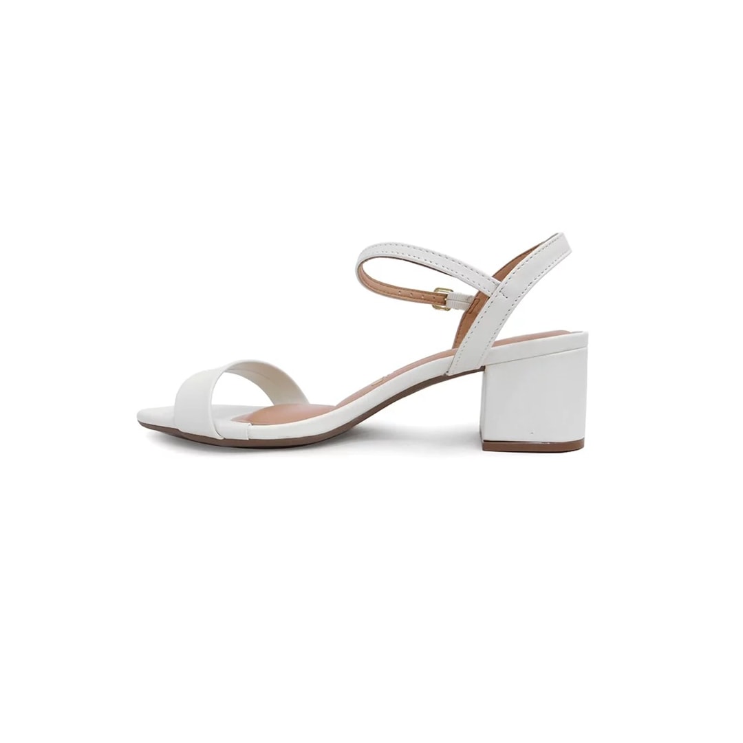 Sandália Vizzano Salto Bloco 6291.900 Branco Off