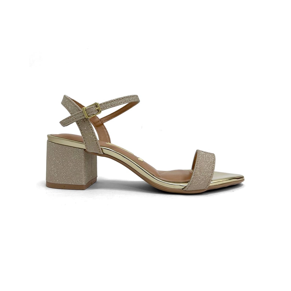 Sandalia Vizzano Salto Bloco 6291.900 Dourado