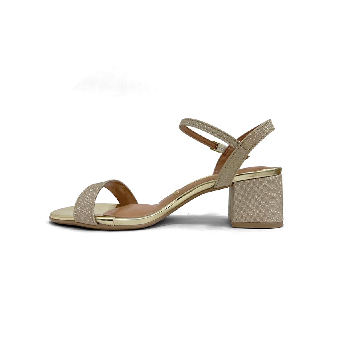 Sandalia Vizzano Salto Bloco 6291.900 Dourado