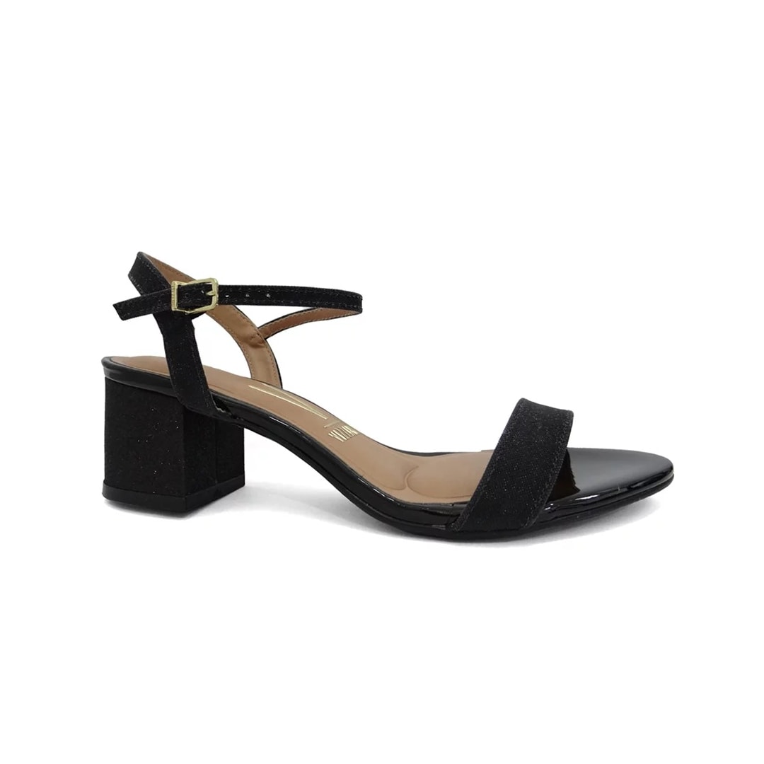 Sandália Vizzano Salto Bloco 6291.900 Preto Sandália Vizzano Salto Bloco 6291.900 Preto