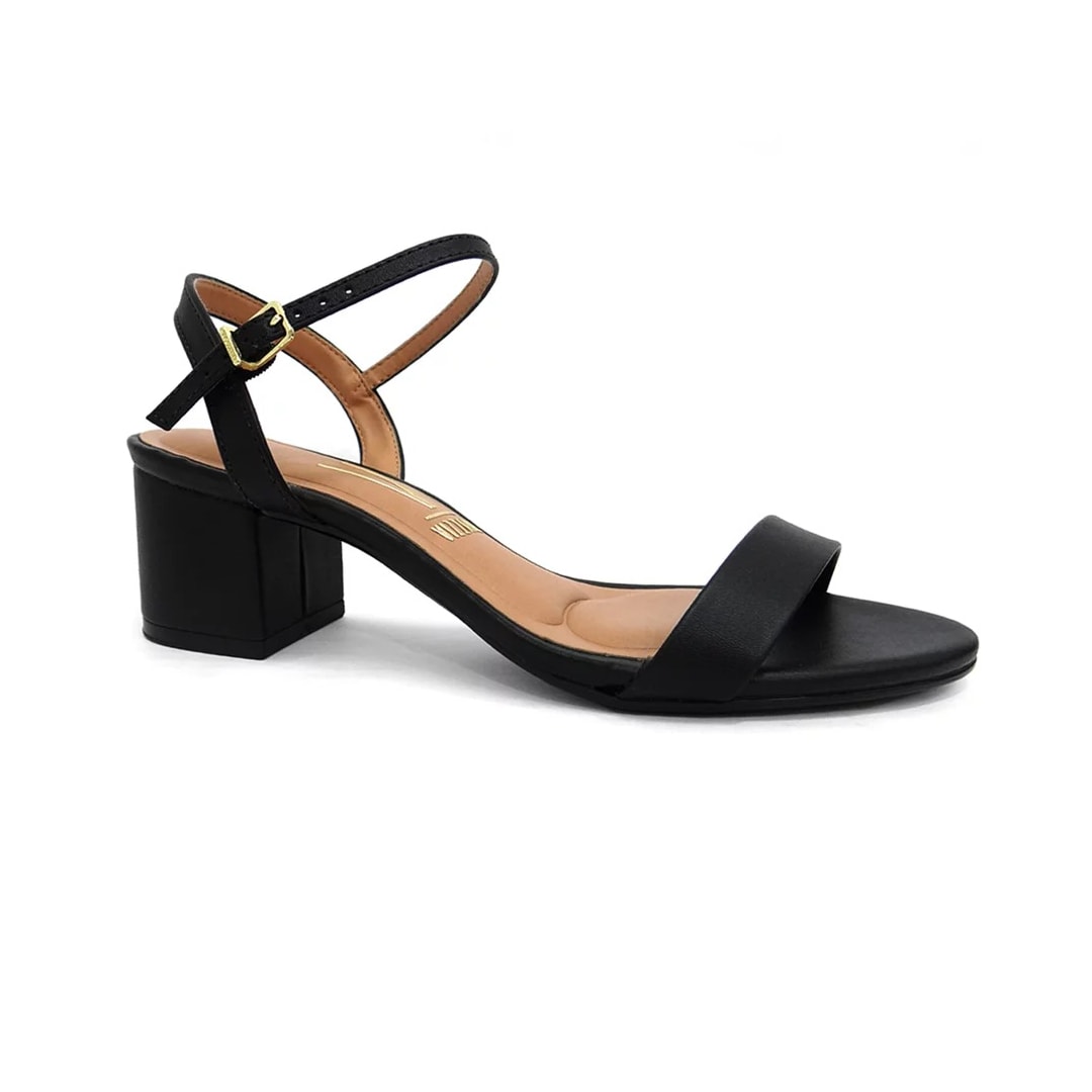 Sandália Vizzano Salto Bloco 6291.900 Preto Sandália Vizzano Salto Bloco 6291.900 Preto