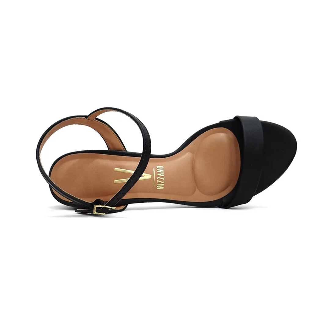 Sandália Vizzano Salto Bloco 6291.900 Preto