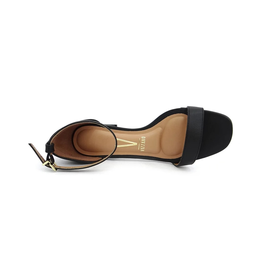 Sandália Vizzano Salto Bloco 6428.104 Preto Sandália Vizzano Salto Bloco 6428.104 Preto