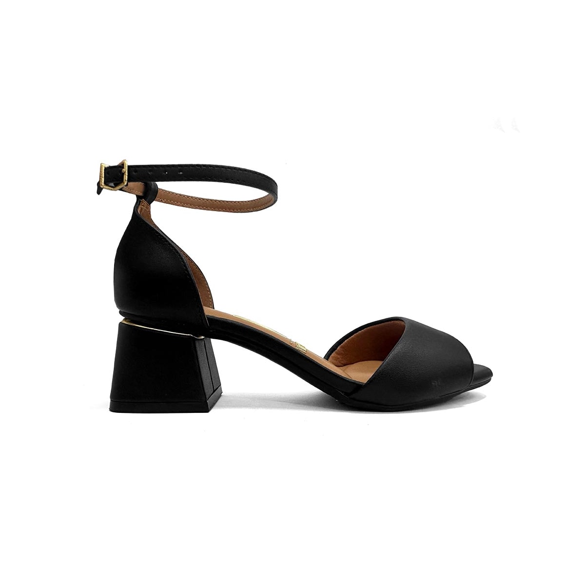 Sandália Vizzano Salto Bloco 6428.143 Preto Sandália Vizzano Salto Bloco 6428.143 Preto