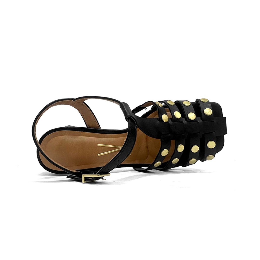 Sandália Vizzano Salto Bloco 6464.143 Preto Sandália Vizzano Salto Bloco 6464.143 Preto