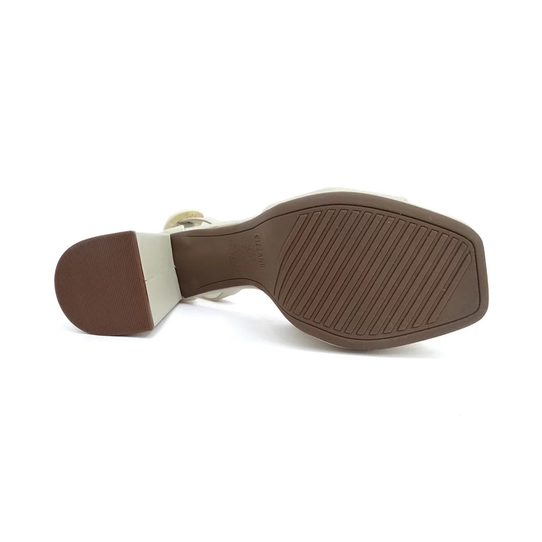 Sandália Vizzano Salto Bloco 6472.103 Crema Sandália Vizzano Salto Bloco 6472.103 Crema