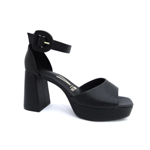 Sandalia Vizzano Salto Bloco 6472.103 Preto