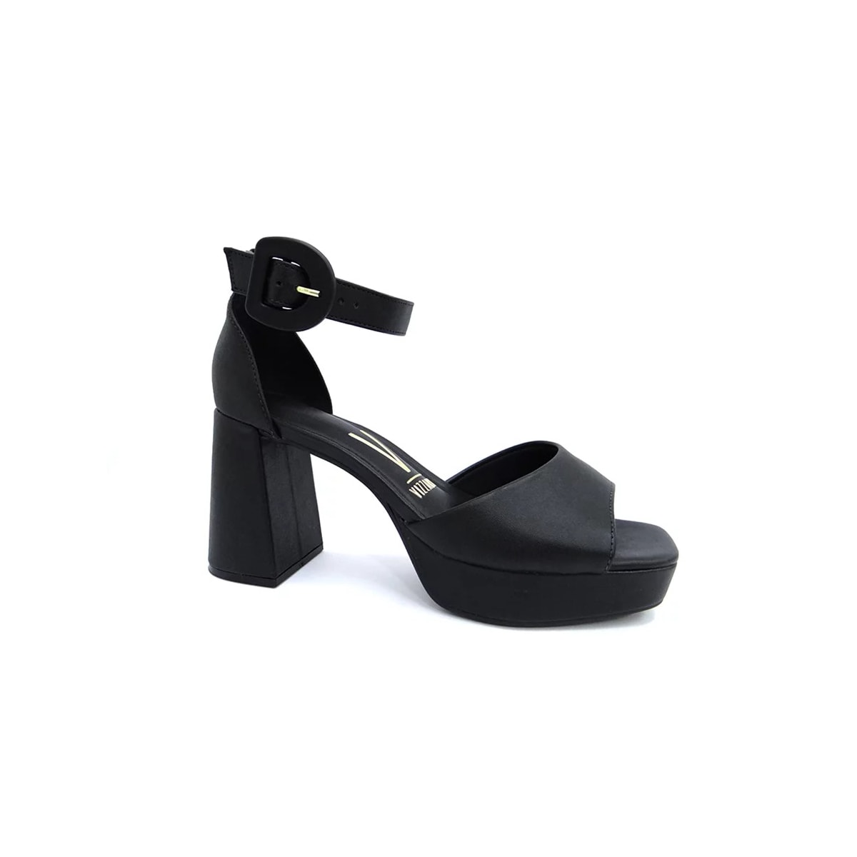 Sandália Vizzano Salto Bloco 6472.103 Preto Sandália Vizzano Salto Bloco 6472.103 Preto