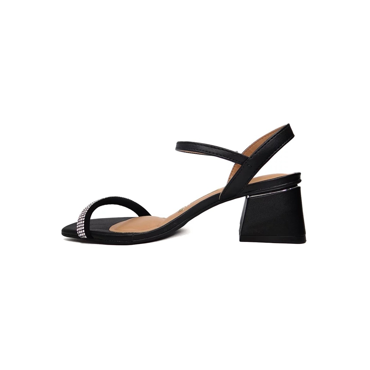 Sandália Vizzano Salto Bloco Médio 6428.130 Preto Sandália Vizzano Salto Bloco Médio 6428.130 Preto