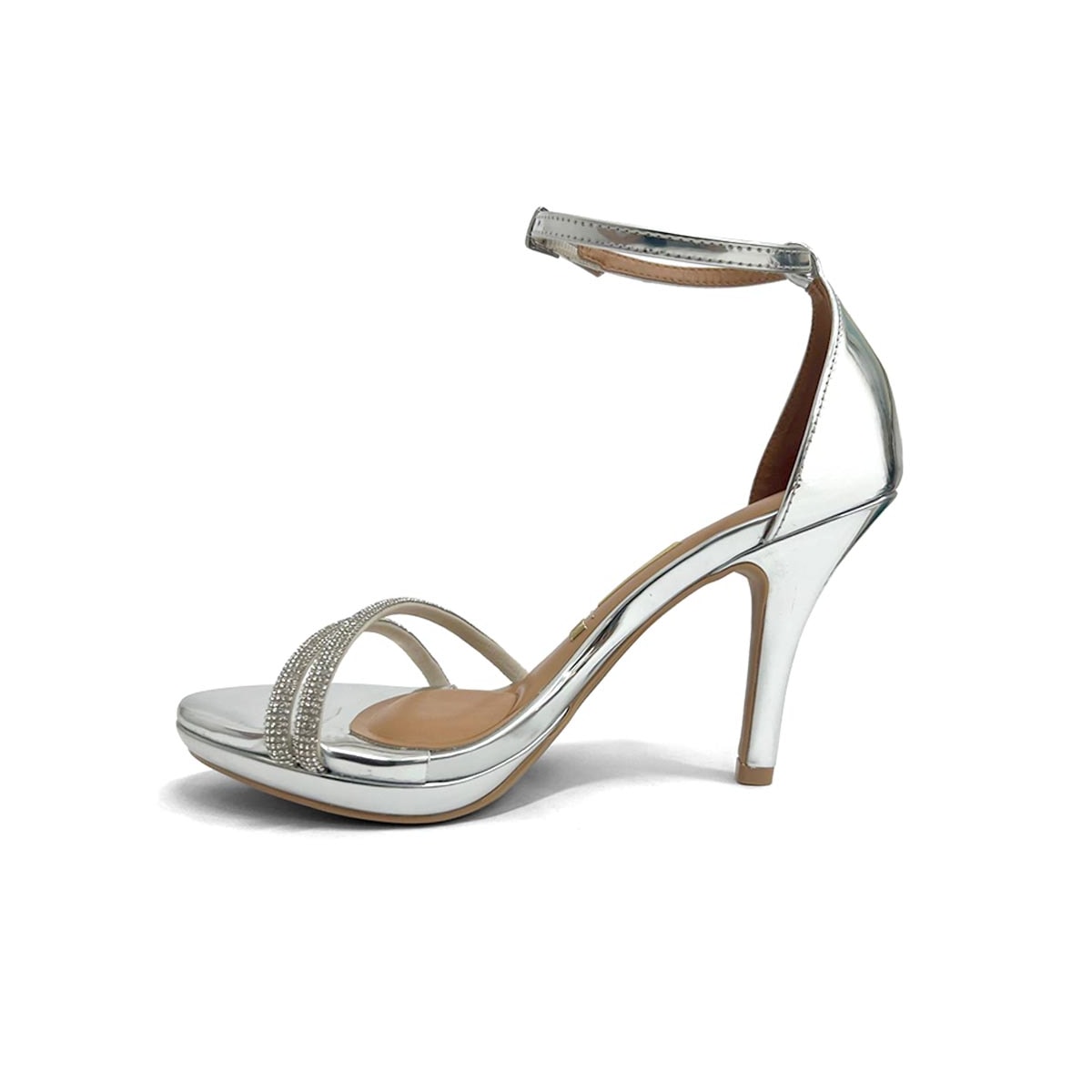 Sandália Vizzano Salto Fino 6210.1063 Prata Sandália Vizzano Salto Fino 6210.1063 Prata