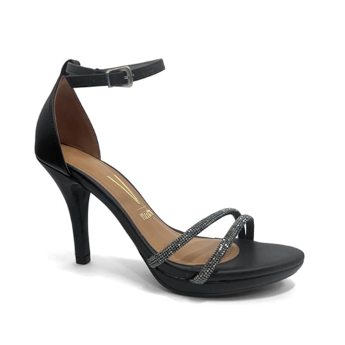 Sandália Vizzano Salto Fino 6210.1063 Preto
