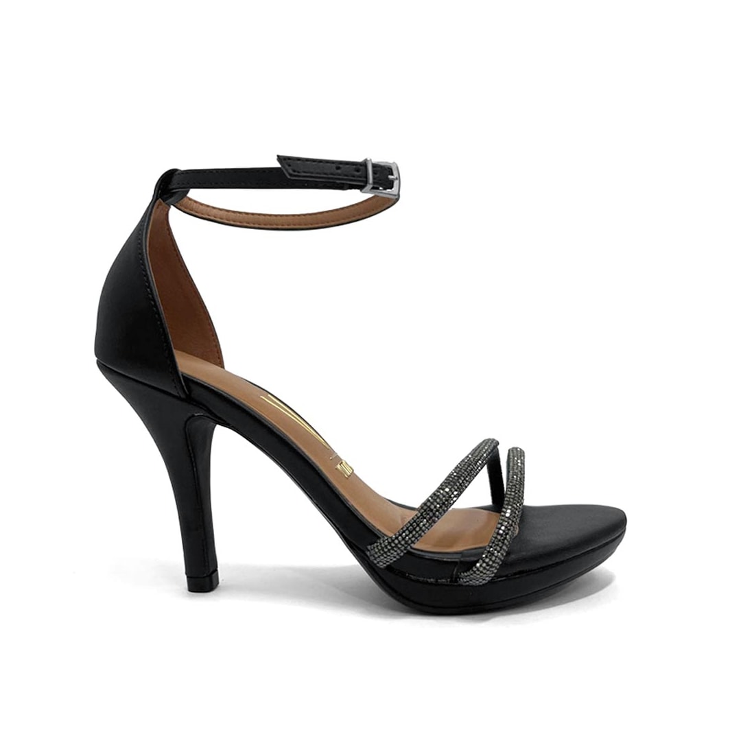 Sandália Vizzano Salto Fino 6210.1063 Preto Sandália Vizzano Salto Fino 6210.1063 Preto