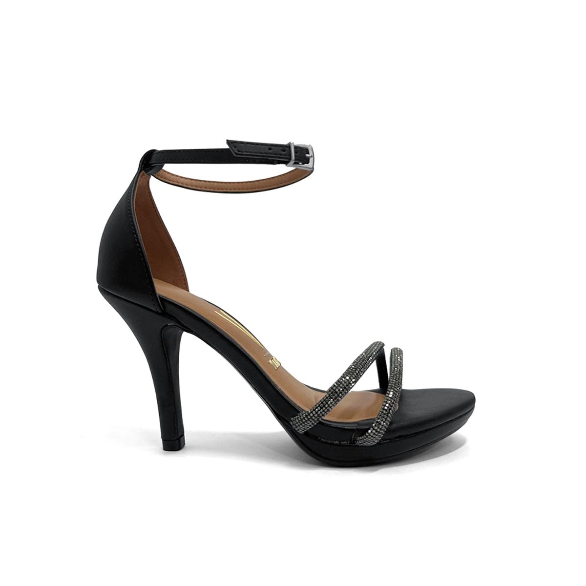 Sandália Vizzano Salto Fino 6210.1063 Preto Sandália Vizzano Salto Fino 6210.1063 Preto
