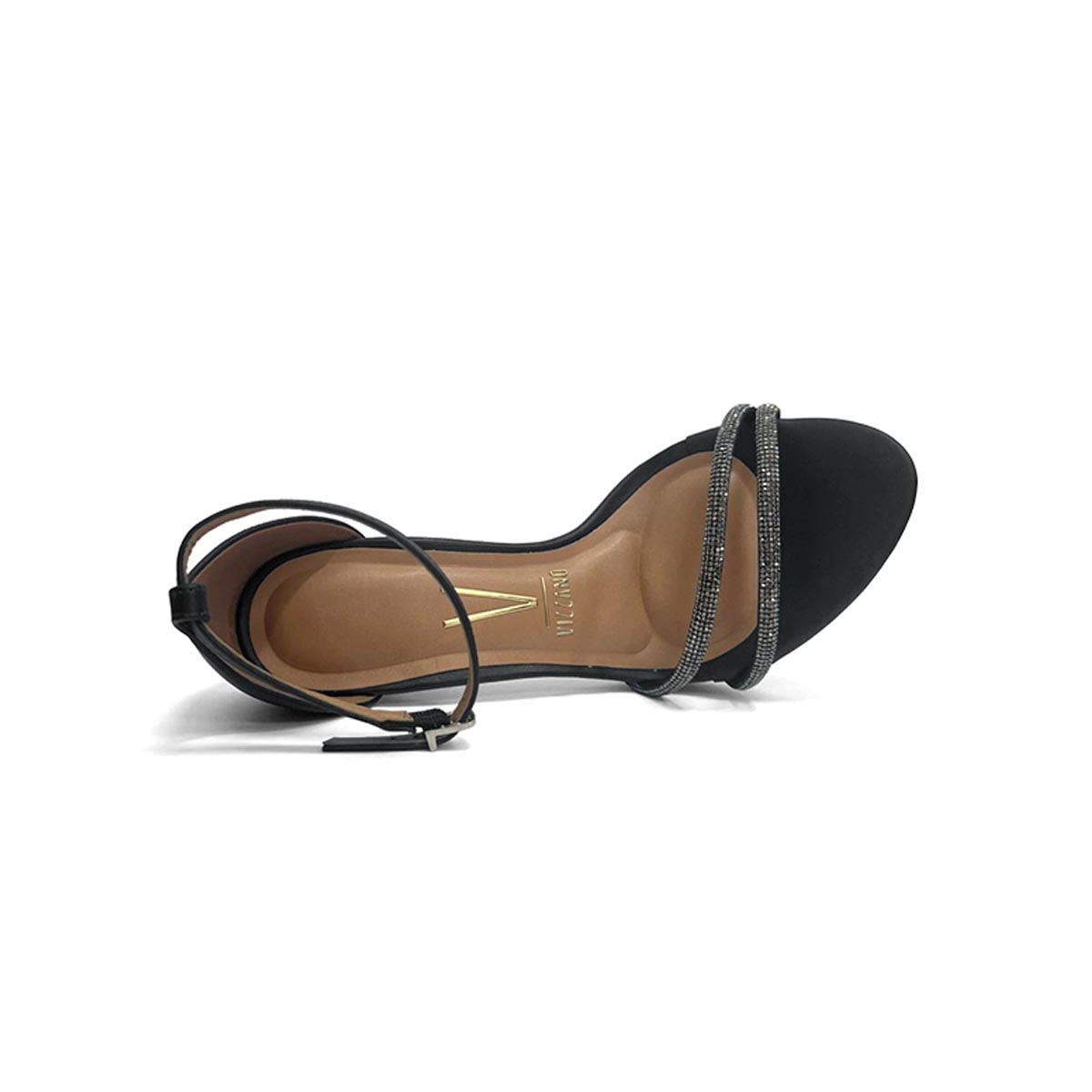 Sandália Vizzano Salto Fino 6210.1063 Preto Sandália Vizzano Salto Fino 6210.1063 Preto
