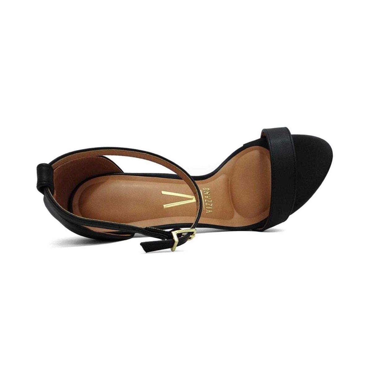 Sandália Vizzano Salto Fino 6210.655 Preto Sandália Vizzano Salto Fino 6210.655 Preto