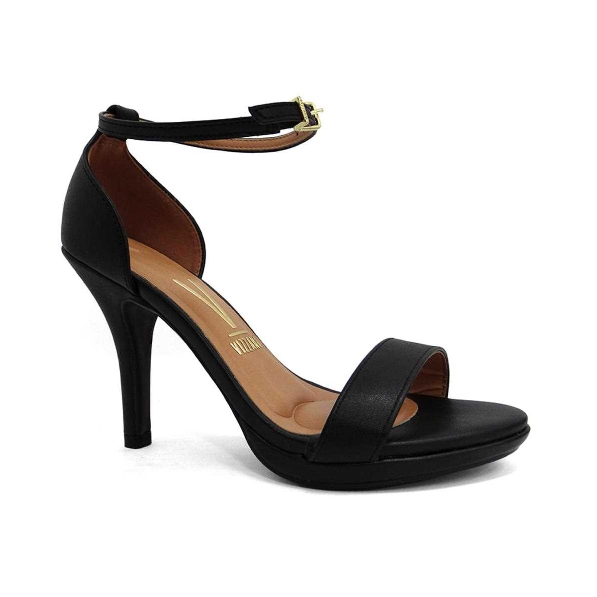 Sandália Vizzano Salto Fino 6210.655 Preto Sandália Vizzano Salto Fino 6210.655 Preto